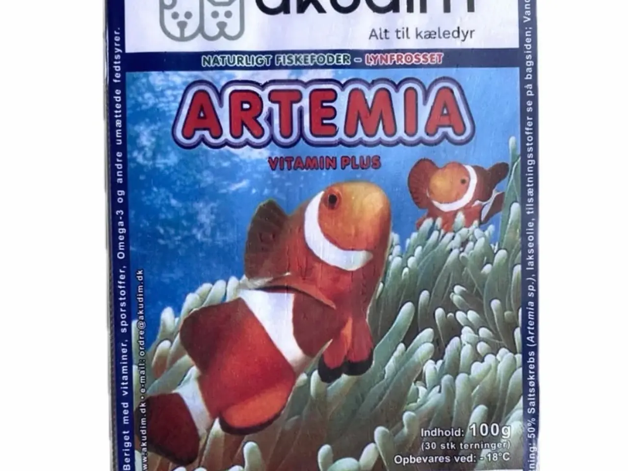 Billede 6 - Frostfoder til fisk (4 forskellige) 29 og 39kr.