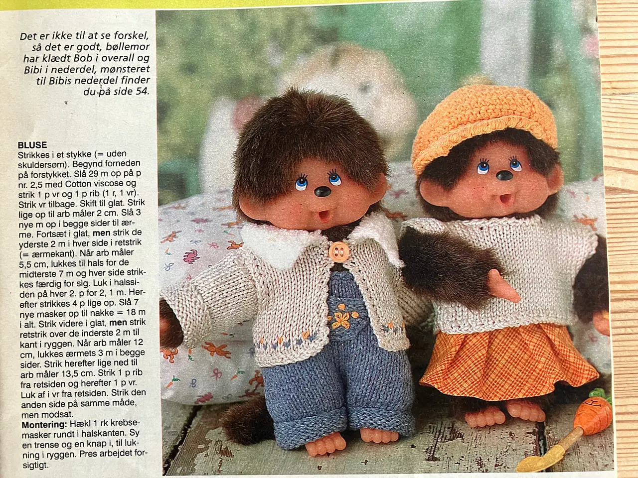 Billede 5 - Sy og Strik til Bølle, Little Monkey lost m.fl.