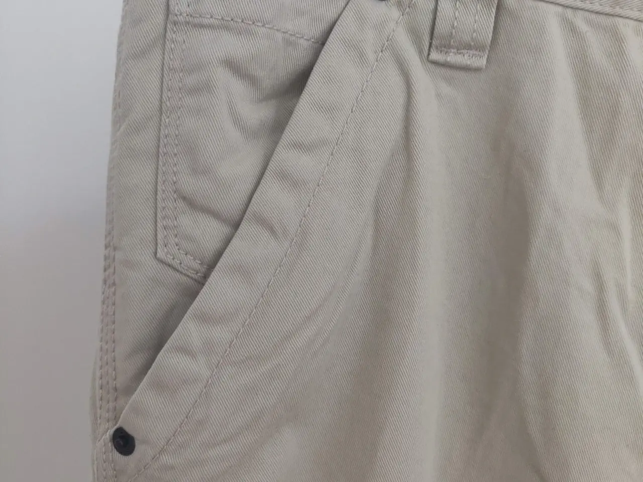 Billede 9 - Levi's Woman's Off White High Cut Carpenter pants