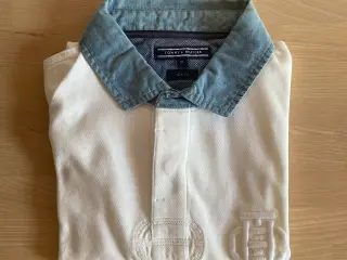 Tommy Hilfiger polo shirt XL hvid herre