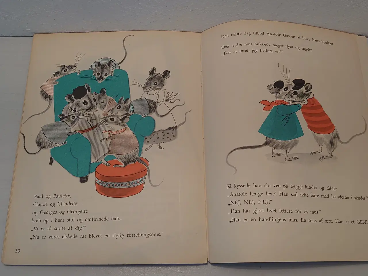 Billede 4 - Eve Titus:Anatole.ill. Paul Galdone.1.oplag 1958.