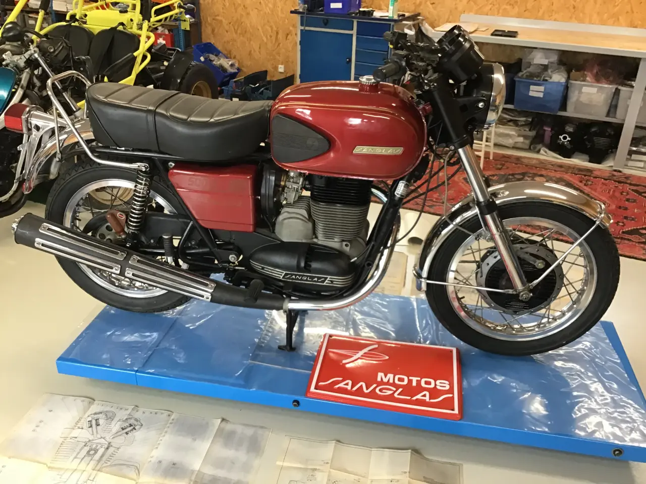 Billede 7 - Sanglas 500/S historisk bike