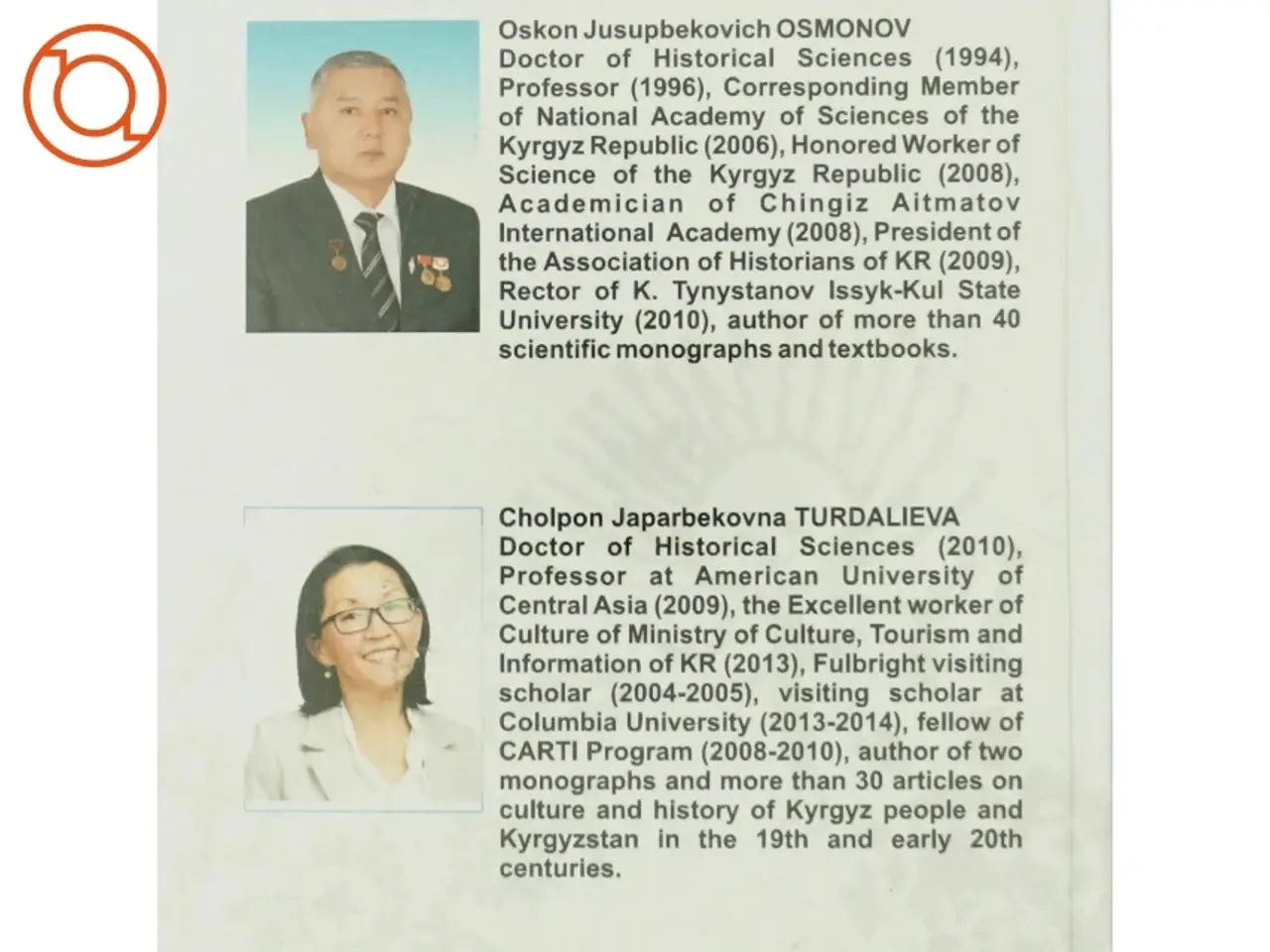 Billede 3 - A History of Kyrgyzstan af Oskon Osmanov and Cholpon Turdalieva (bog)