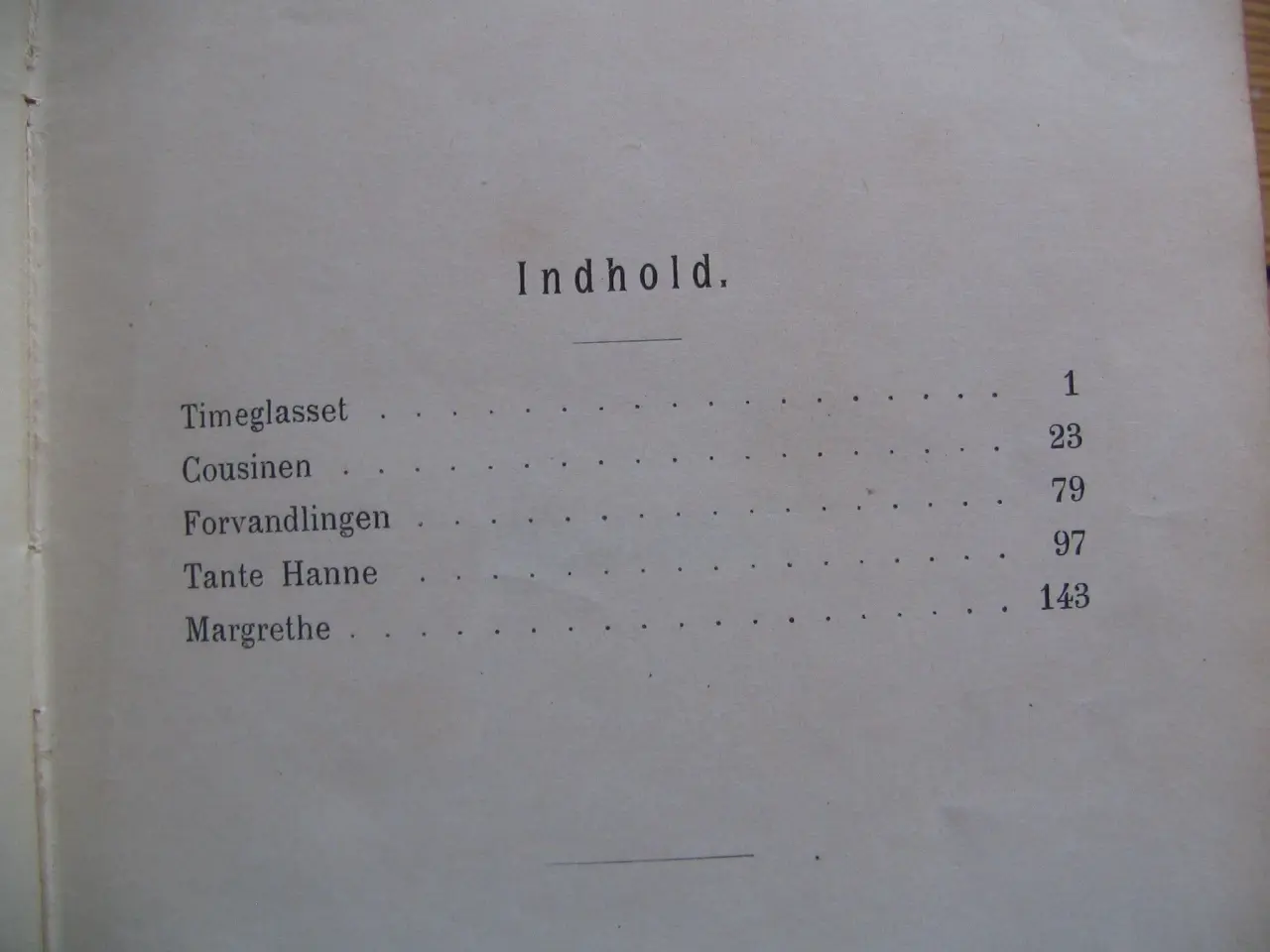Billede 3 - Fem fortællinger, fra 1895