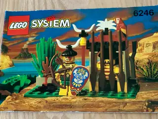 Lego 6246 Crocodile Cage fra 1994