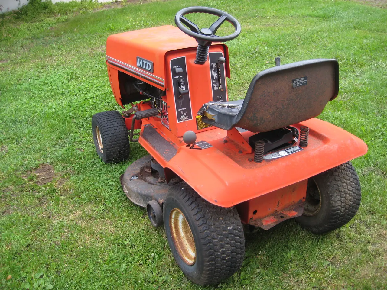 Billede 3 - MTD Havetraktor 11 hk.