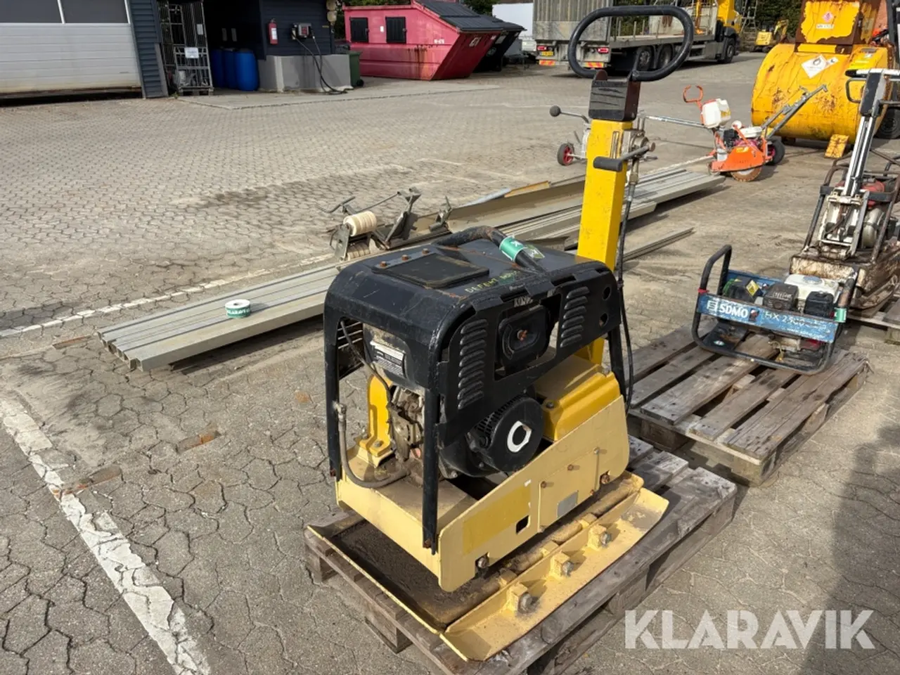Billede 1 - Pladevibrator Bernards Baumachinen RT400