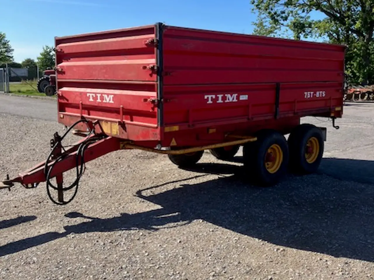 Billede 2 - Tim 7,5 ton tipvogn