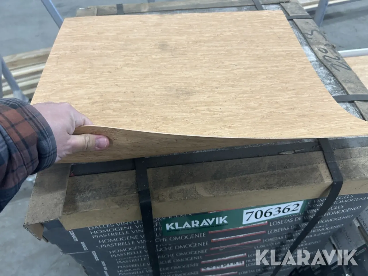 Billede 5 - Vinyl Tile Somplan 16 pakker, 144m2