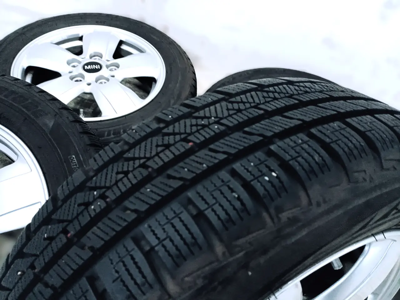 Billede 7 - 5x112 15" ET46 nav 66,6ø MINI vintersæt inkl.TPMS