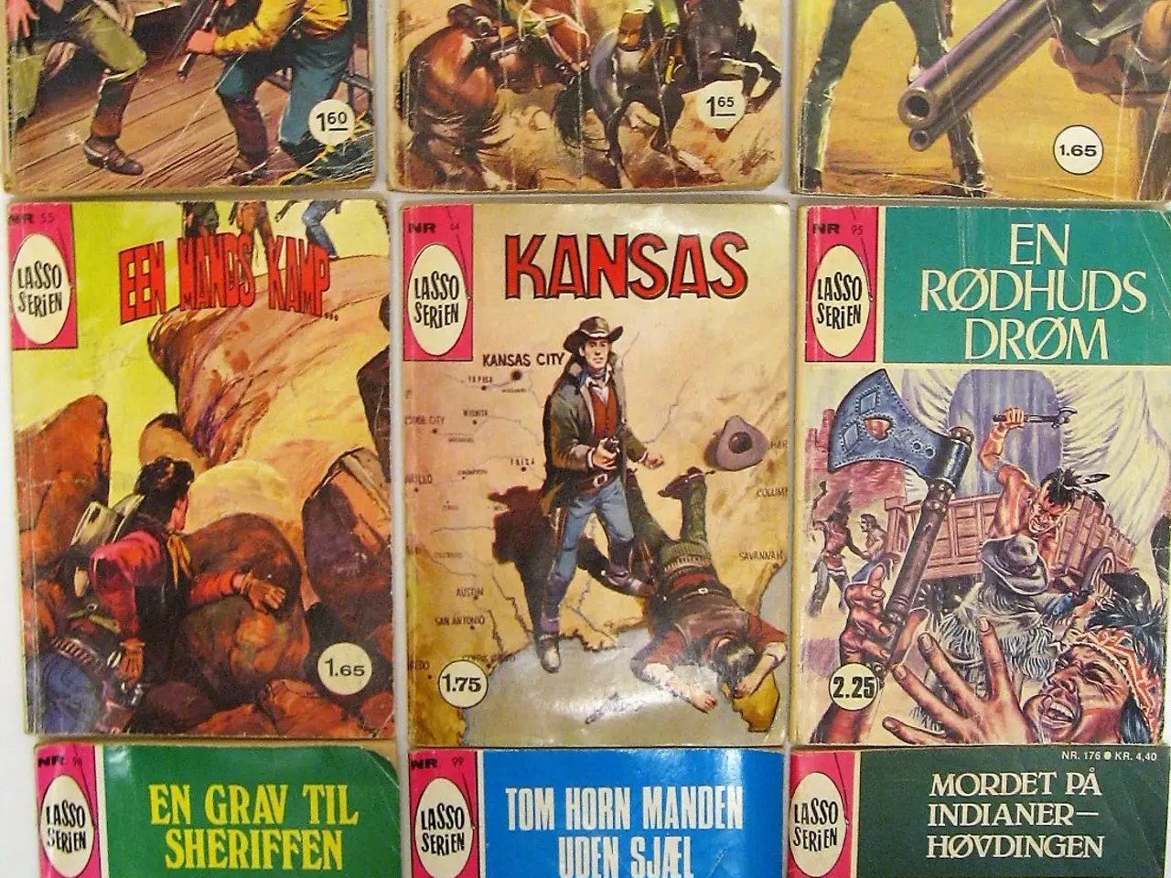 Billede 1 - Lassoserien - 9 blade sælges samlet