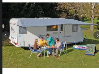 Solsejl 2,50 x 4 meter. Fejl køb. For lang