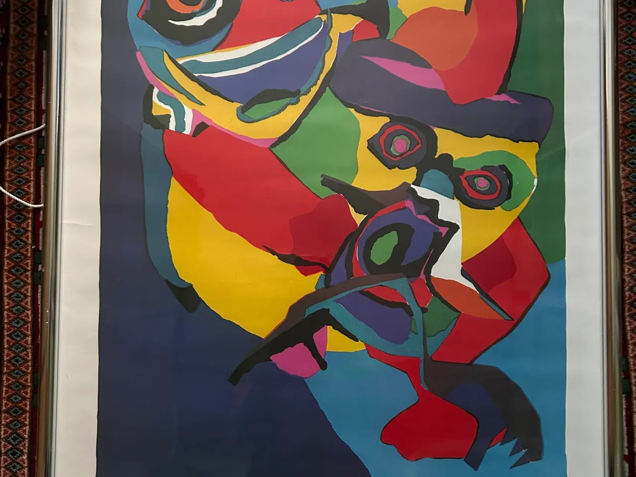 Billede 1 - Stor farvestrålkende plakat