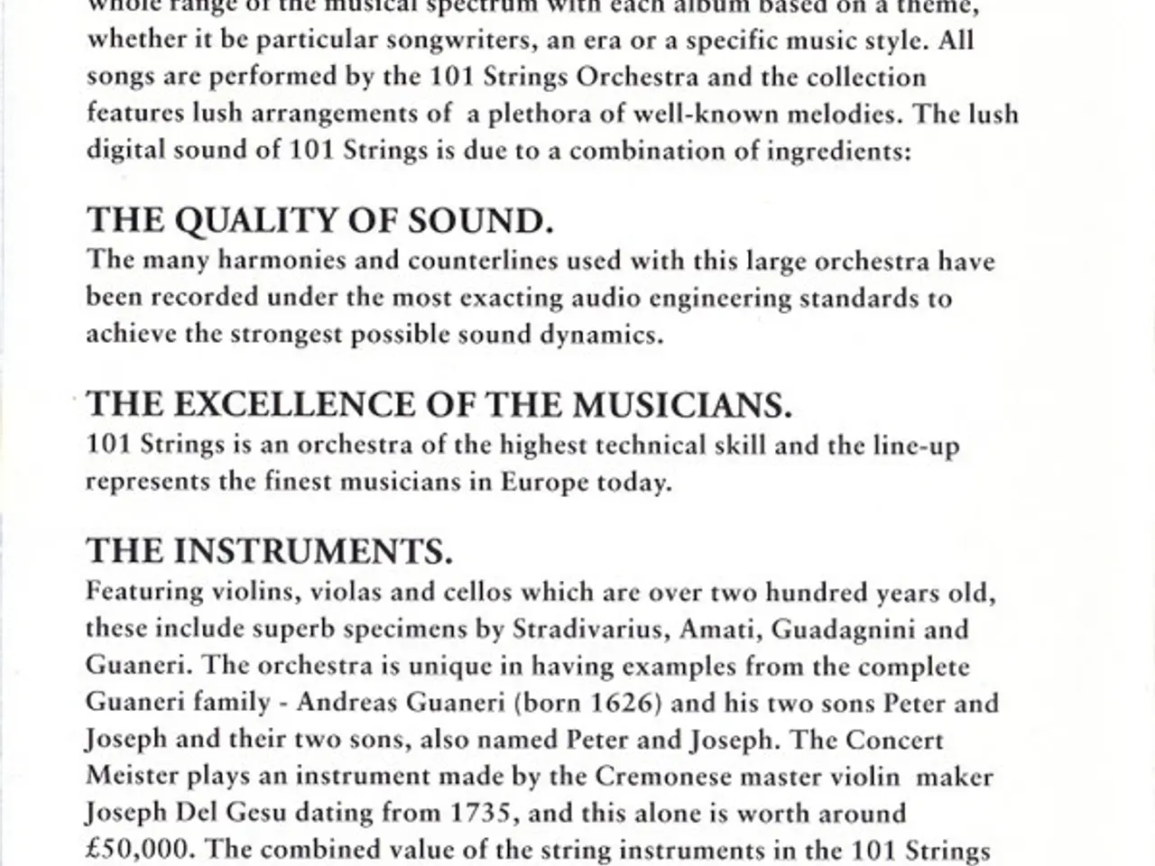 Billede 4 - 101 Strings – Music From The Movies – CD