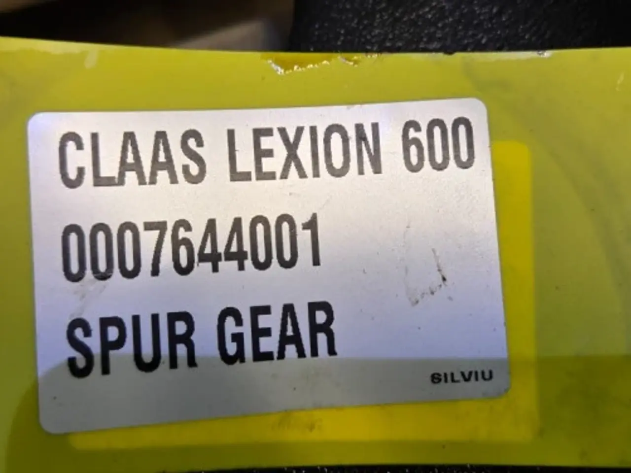 Billede 12 - Claas Lexion 600 Gearhjul 7644001