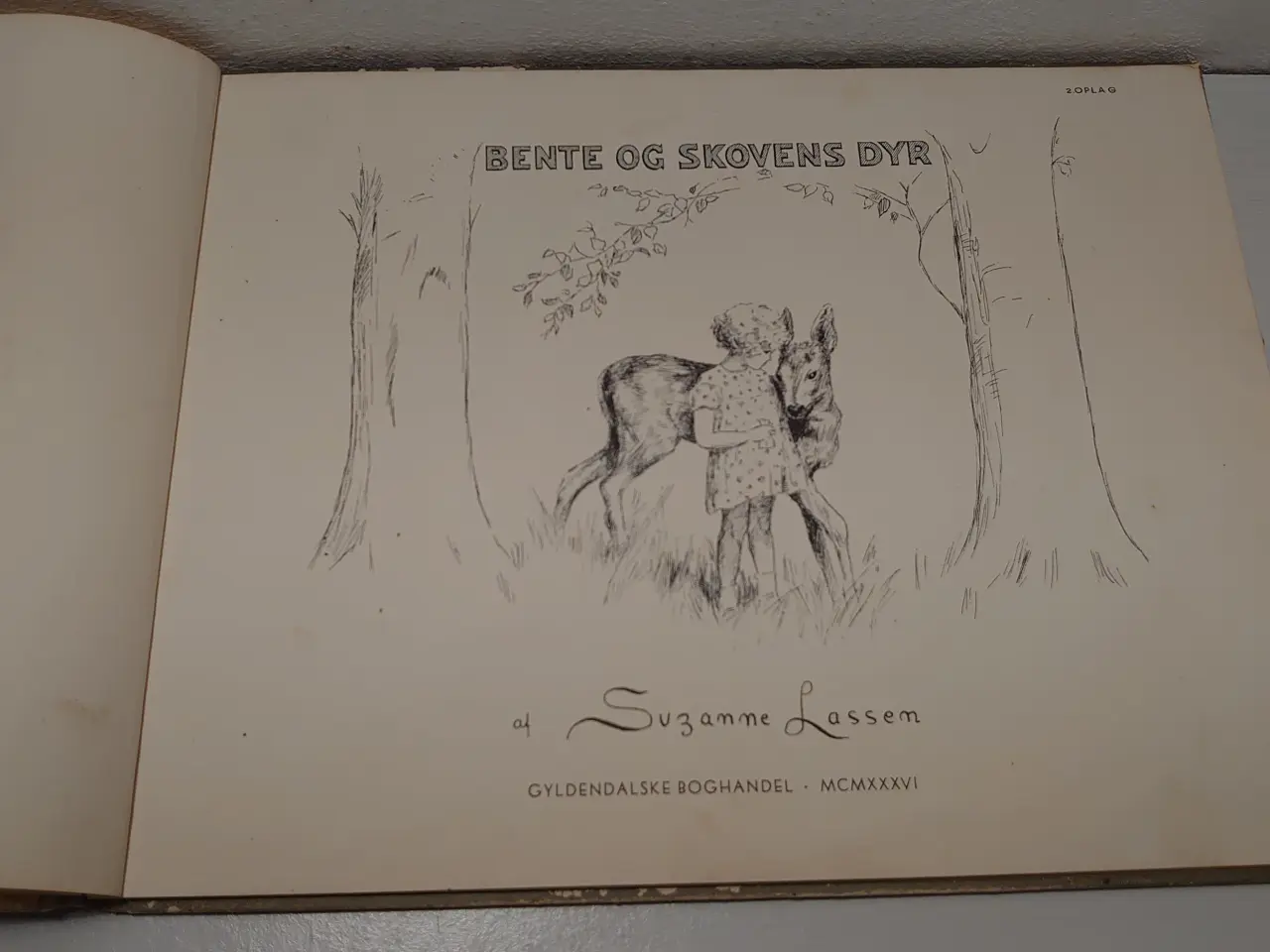Billede 3 - Suzanne Lassen: Bente og Skovens Dyr. 1936.4 opl.