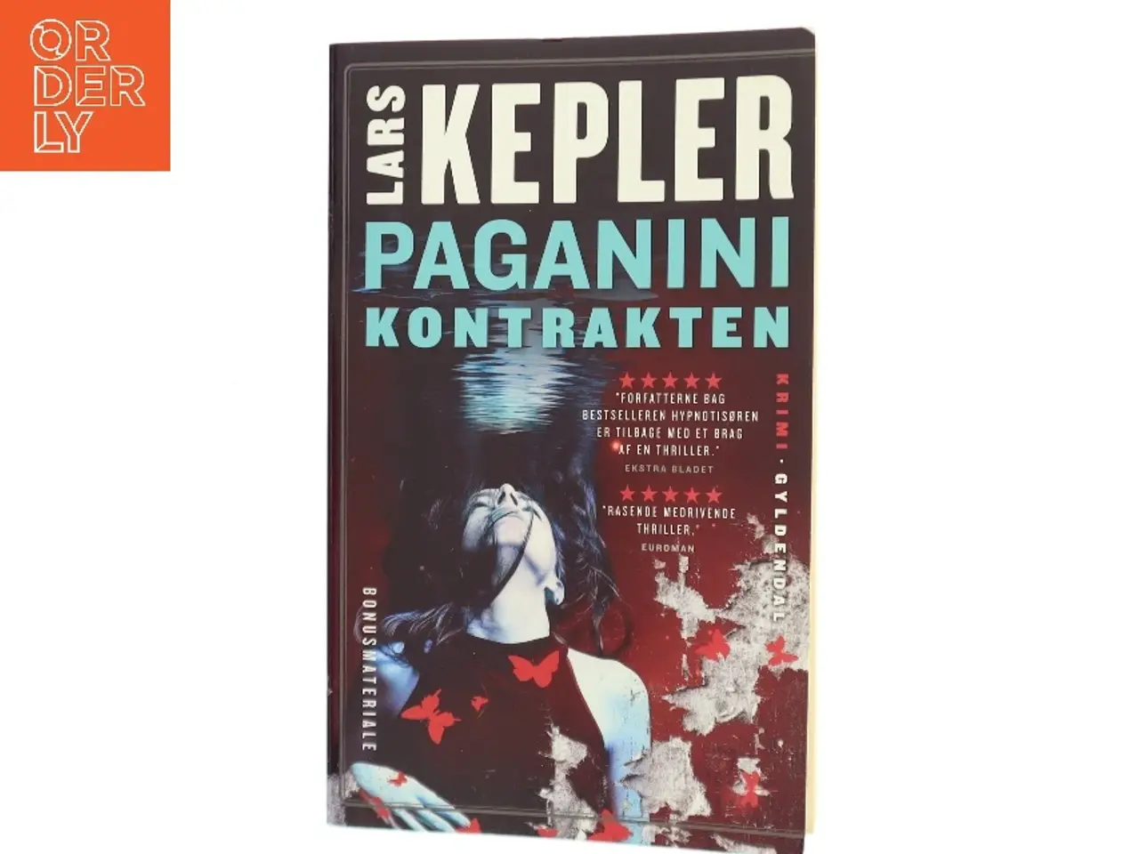 Billede 1 - Paganinikontrakten : kriminalroman af Lars Kepler (Bog)