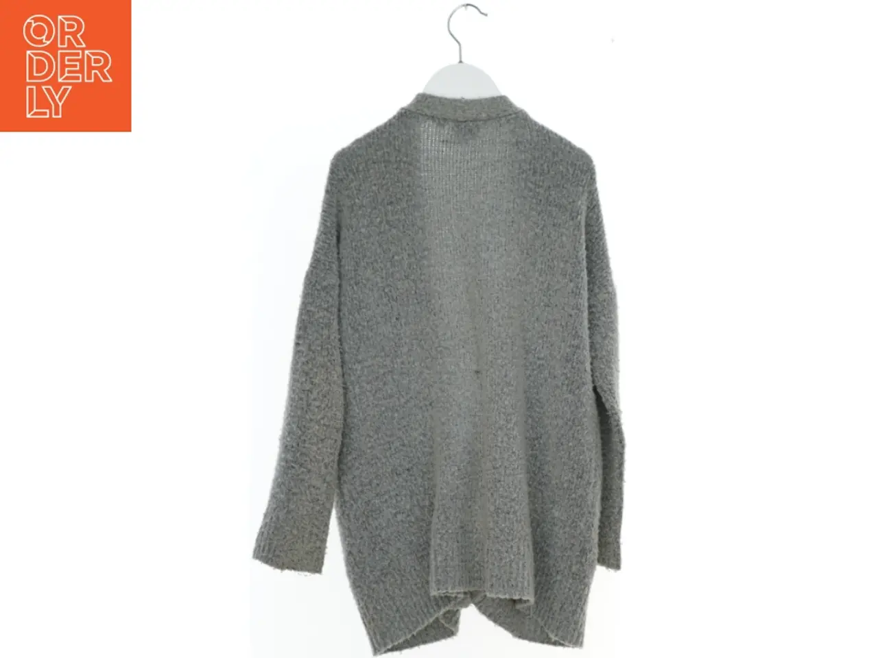 Billede 2 - Grå strikcardigan fra Petit (str. 128)