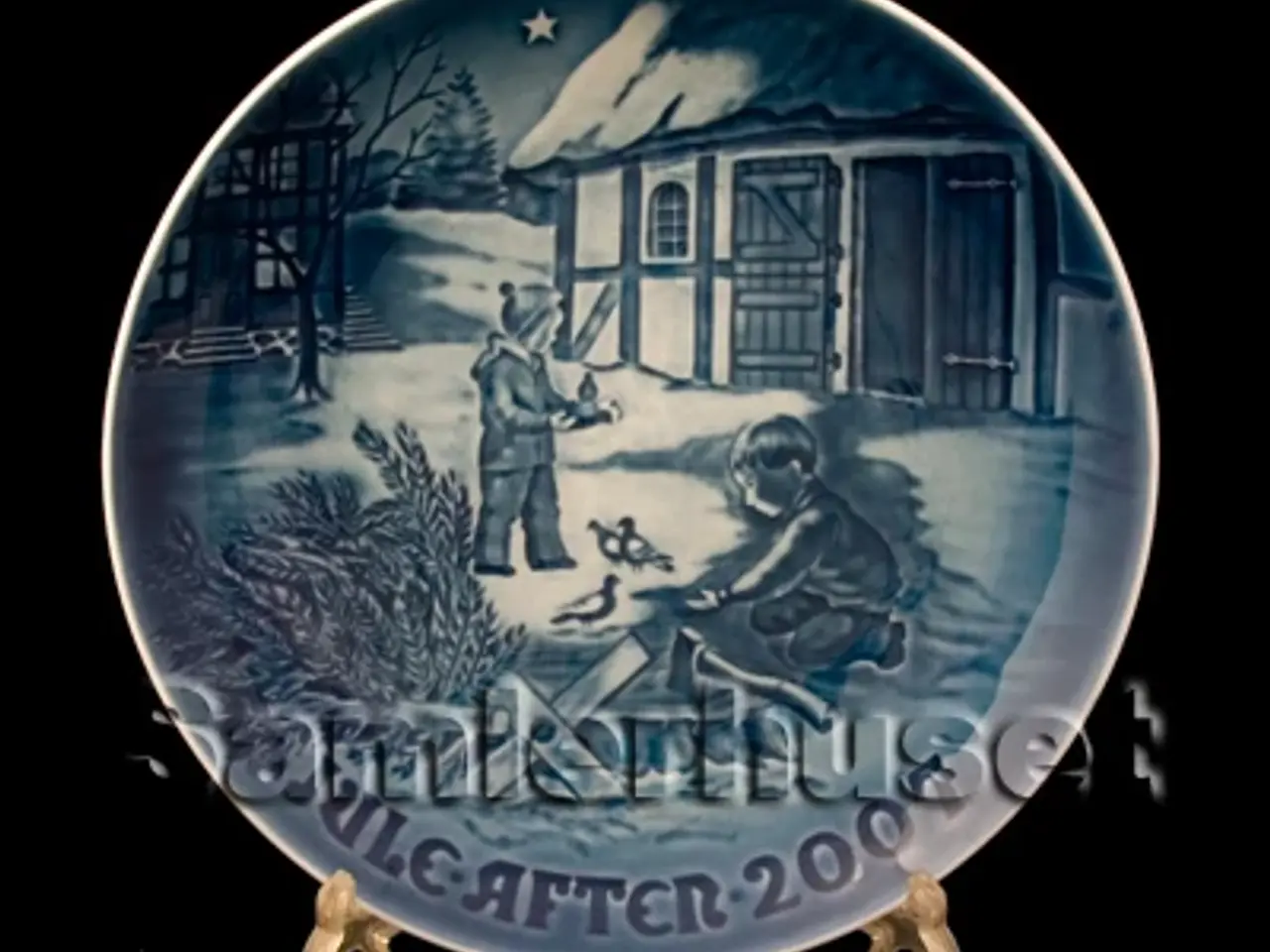Billede 1 - Bing & Grøndahl juleplatte 2007 - Ny Platte