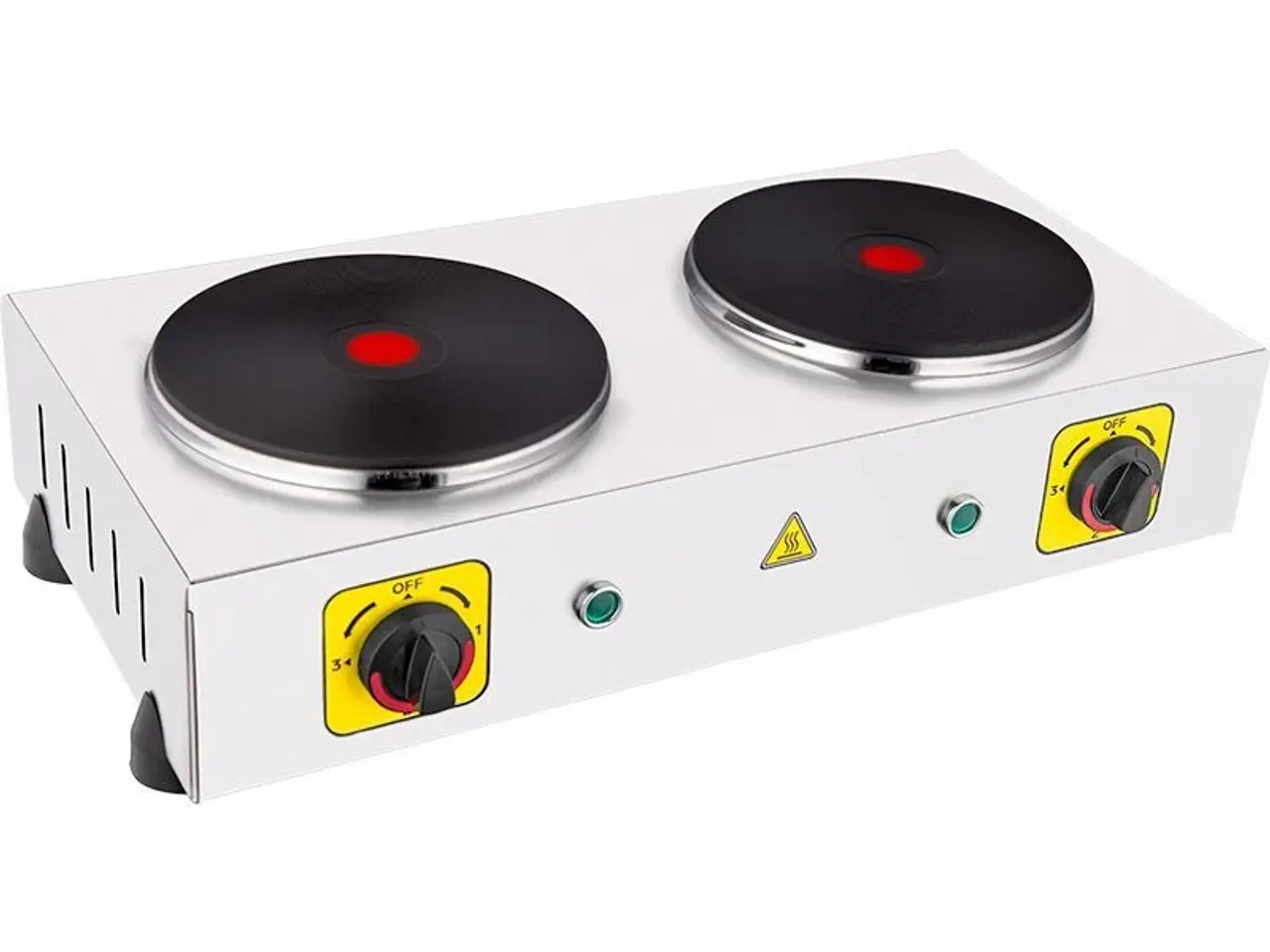 Billede 1 - Remta dobbelt elektrisk kogeplade – 530x290x125mm