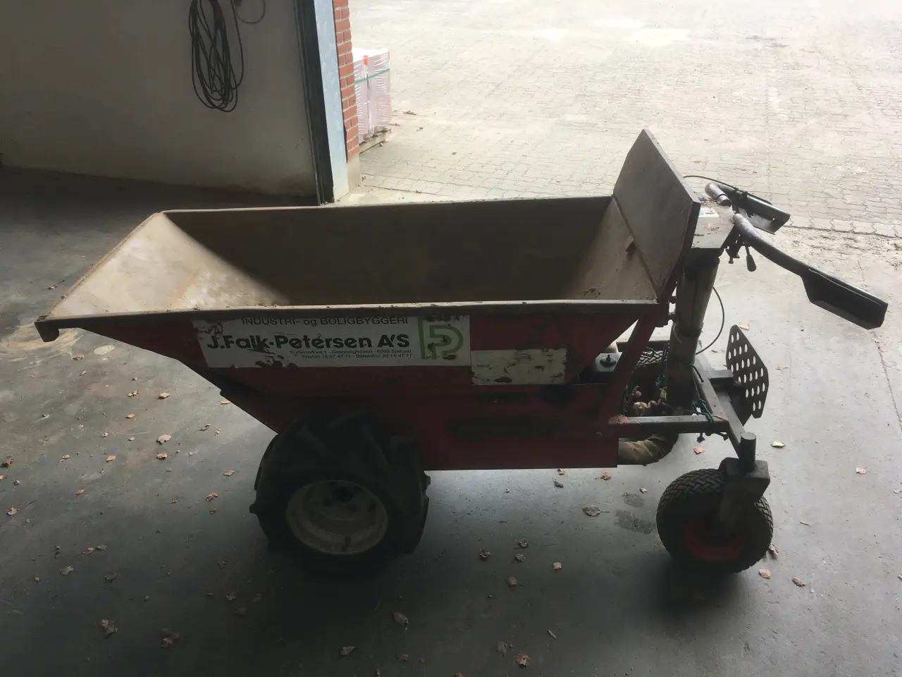 Billede 2 - Motorbør med Honda motor og hydr. tip