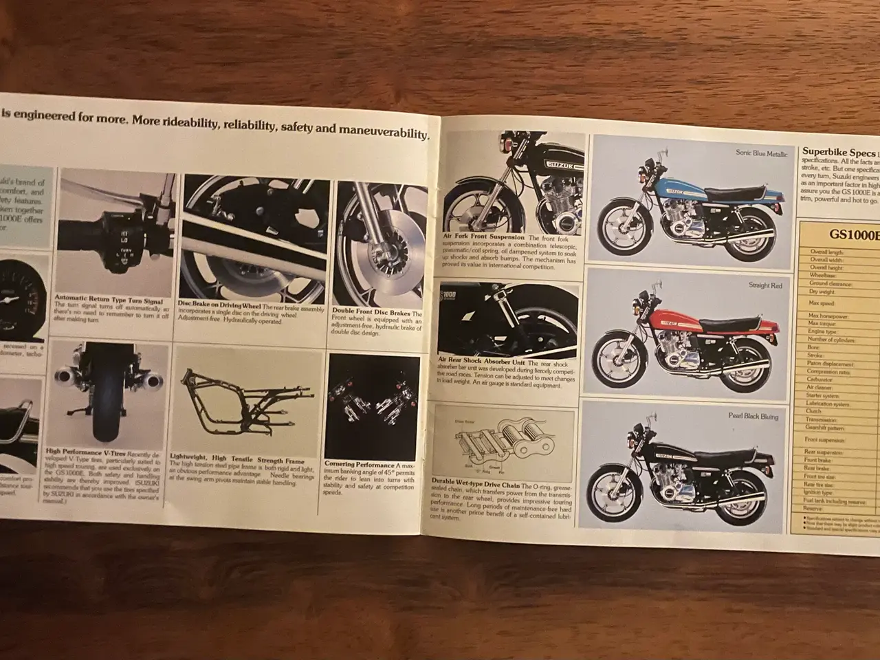 Billede 4 - Suzuki brochure gamle