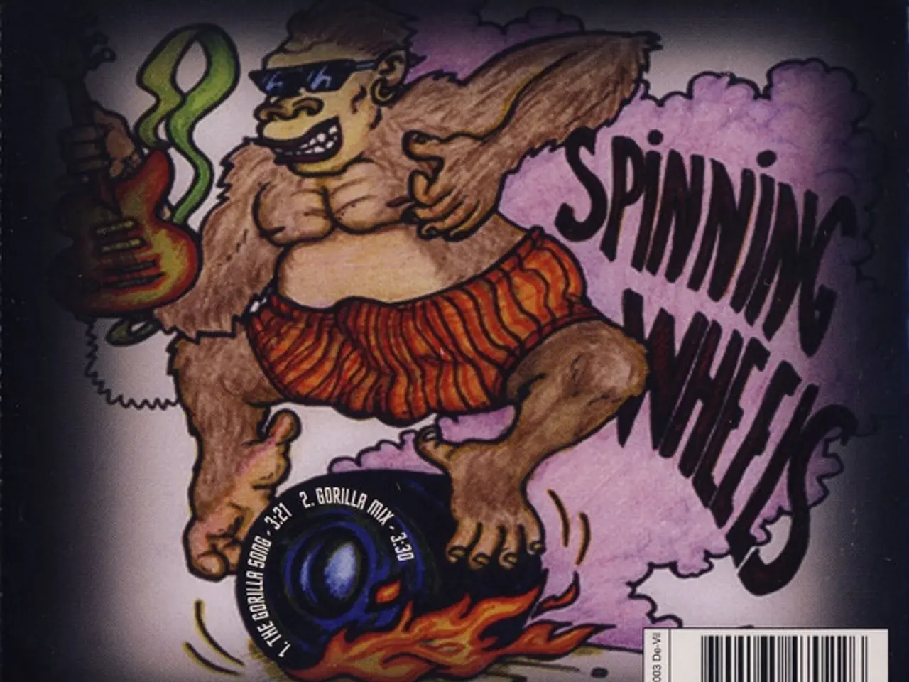 Billede 5 - Spinning Wheels – The Gorilla Song – CD