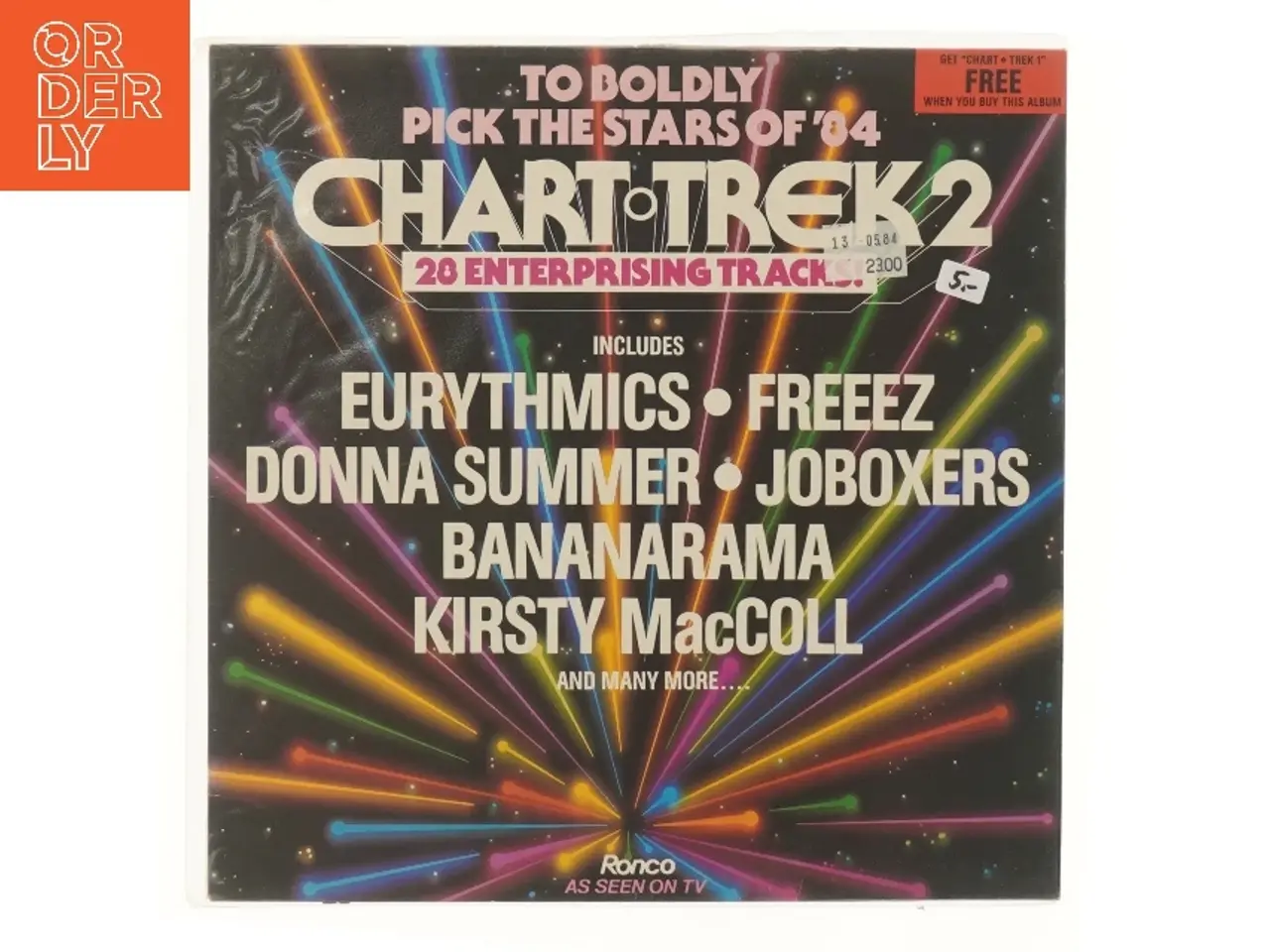 Billede 1 - Chart Trek 2 LP fra Ronco
