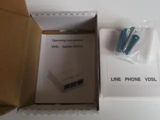 TDC Modem Optimizer / VDSL-Splitter til internet