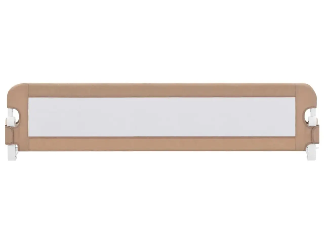Billede 3 - Sengegelænder til barneseng 180 x 42 cm - polyester, gråbrun