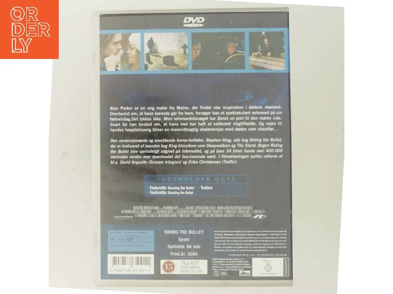 Billede 3 - Stephen King's Riding the Bullet med David Arquette (DVD)