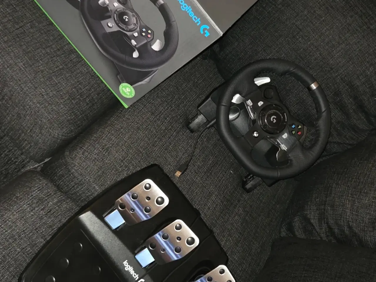 Billede 1 - Rat og pedaler - Logitech G920 til xbox og pc