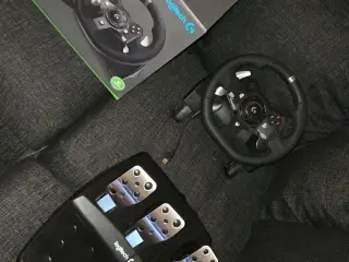 Rat og pedaler - Logitech G920 til xbox og pc
