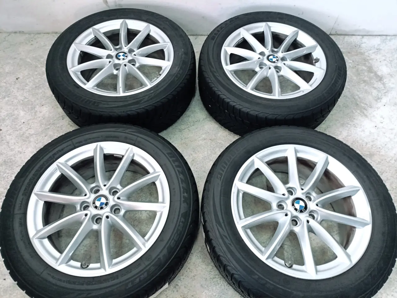 Billede 5 - 5x112 17" ET52 nav 66,6ø BMW vintersæt inkl.TPMS
