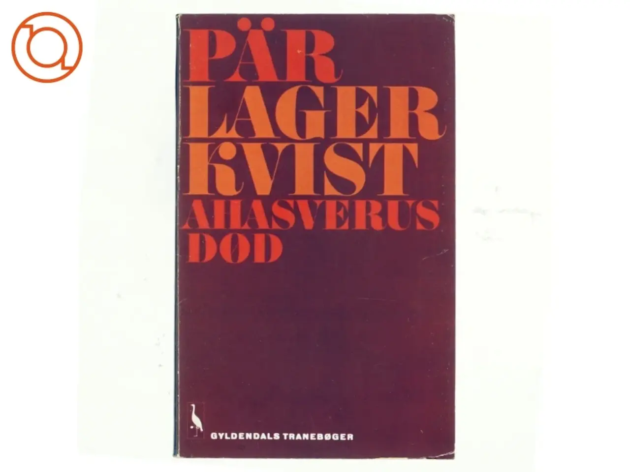Billede 1 - Ahasverus død af Pär Lagerkvist (bog)