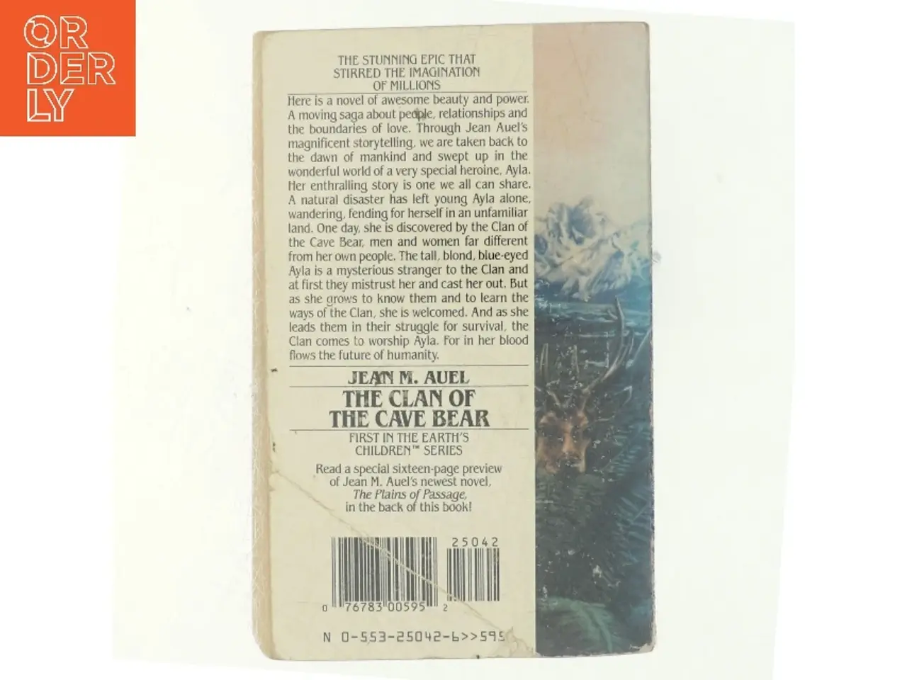 Billede 3 - Clan of the Cave Bear af Jean M. Auel (bog)