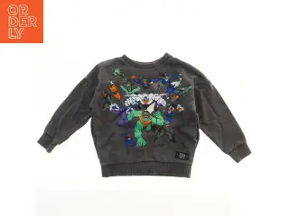 Børne sweatshirt med superheltemotiv fra Molo (str. 104)
