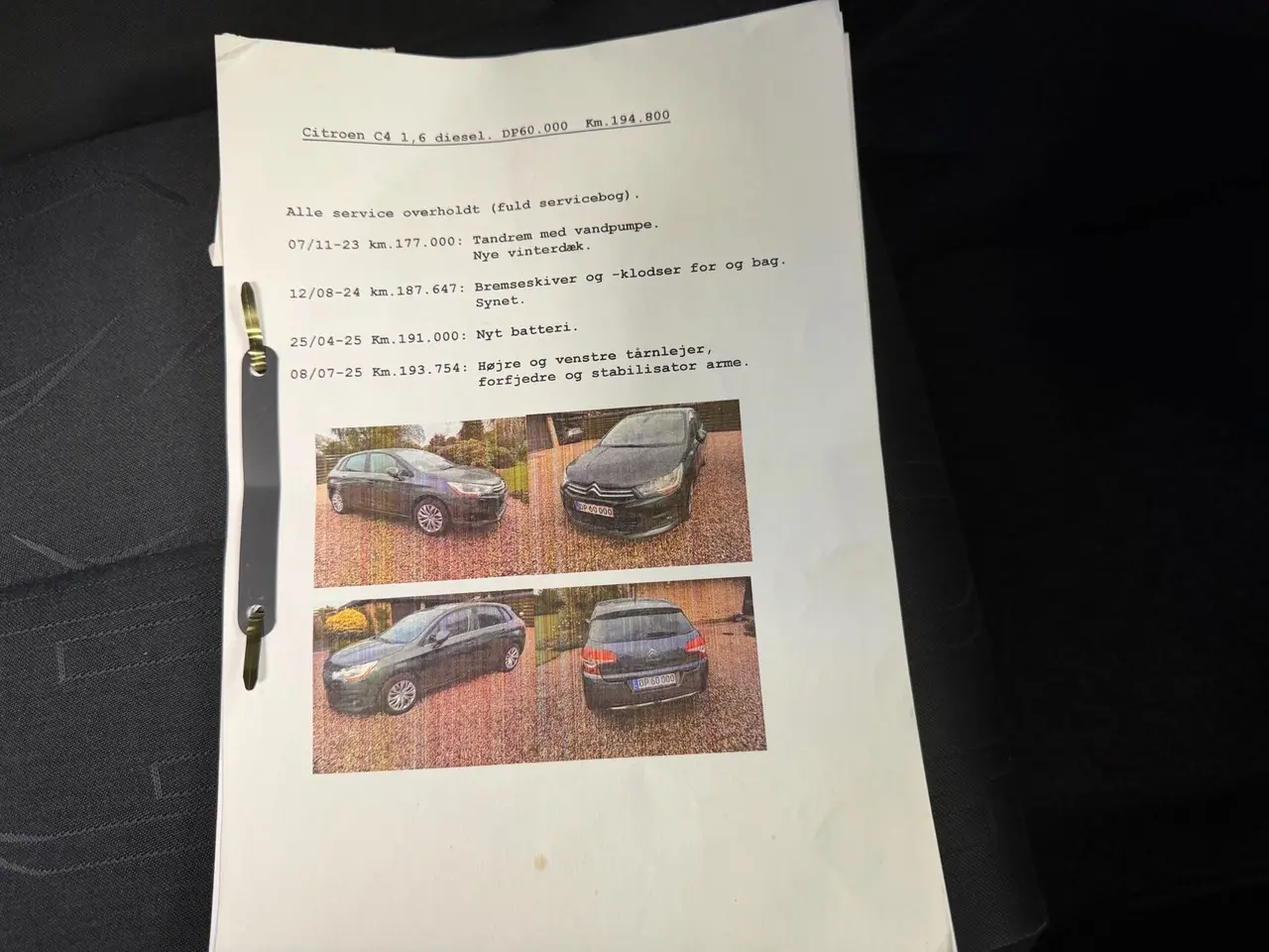 Billede 13 - Citroën C4 1,6 HDI Seduction 92HK 5d