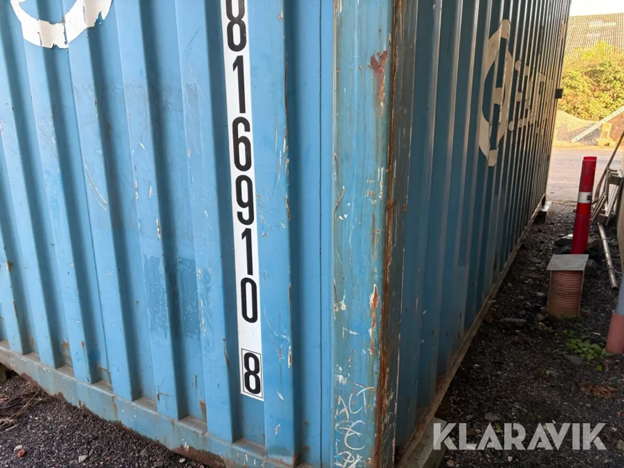 Billede 6 - Container isoleret Hanjin shipping KB20-DC-02 R1