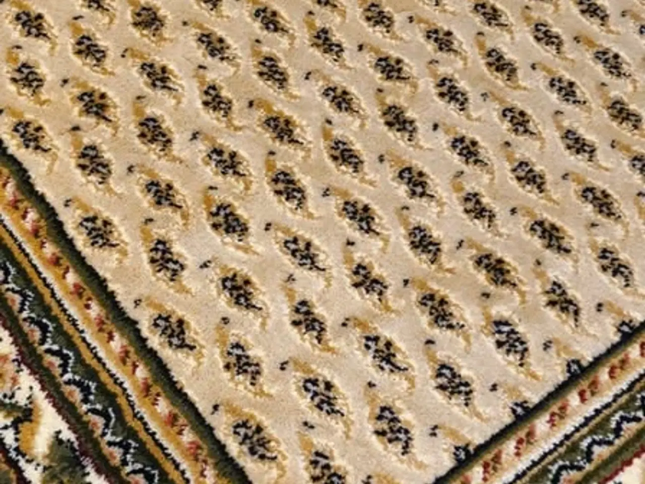 Billede 3 - Orientalsk Lotos MIR Tæppe – 240 x 340 cm – Beige