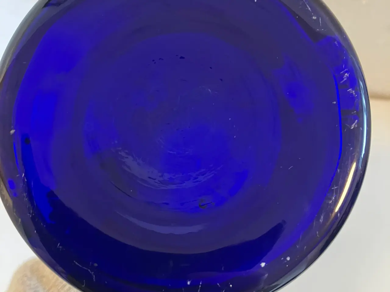 Billede 3 - Håndlavet glas vase