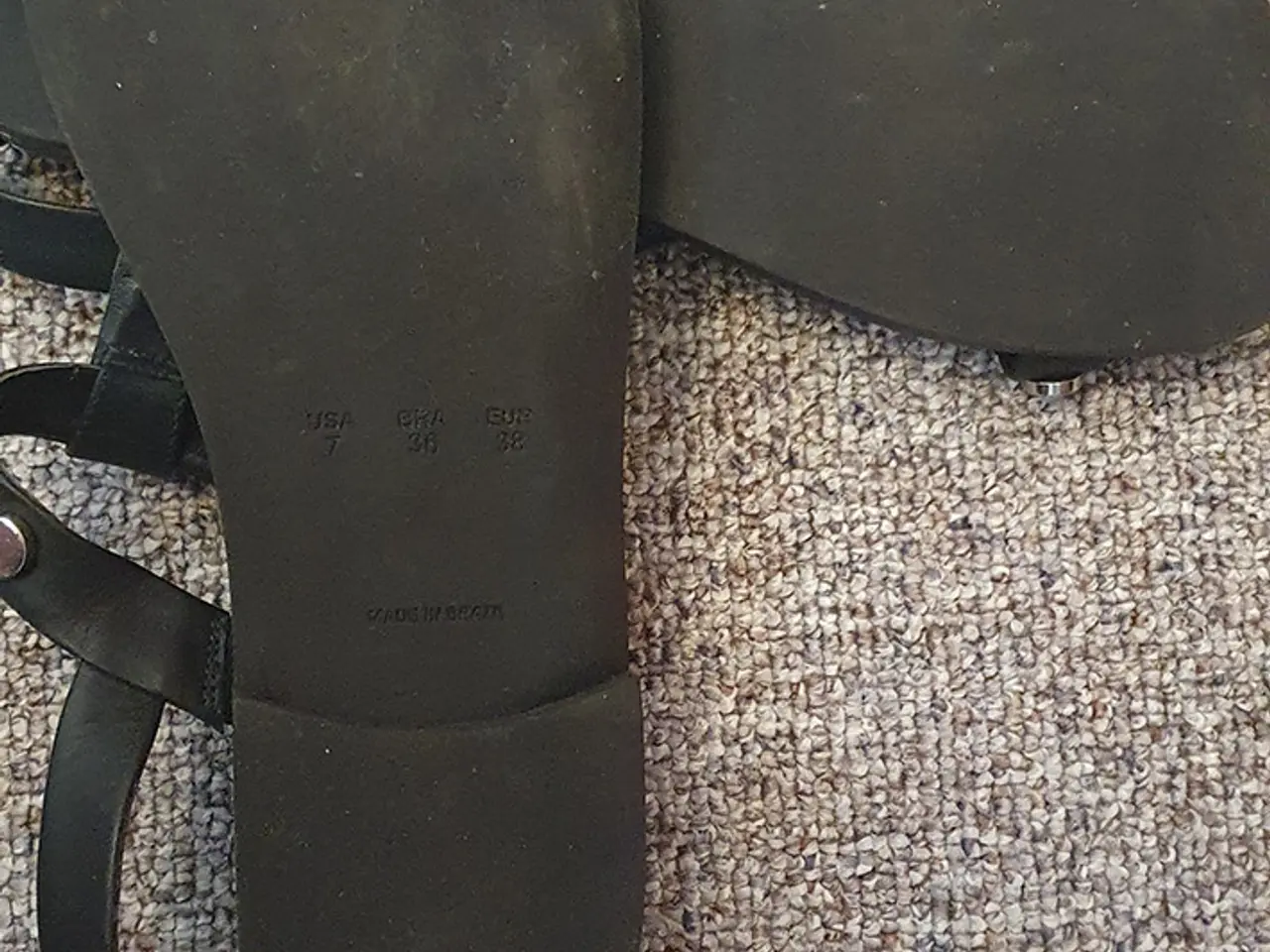 Billede 4 - Sort sandal fra Shoe Biz str. 38