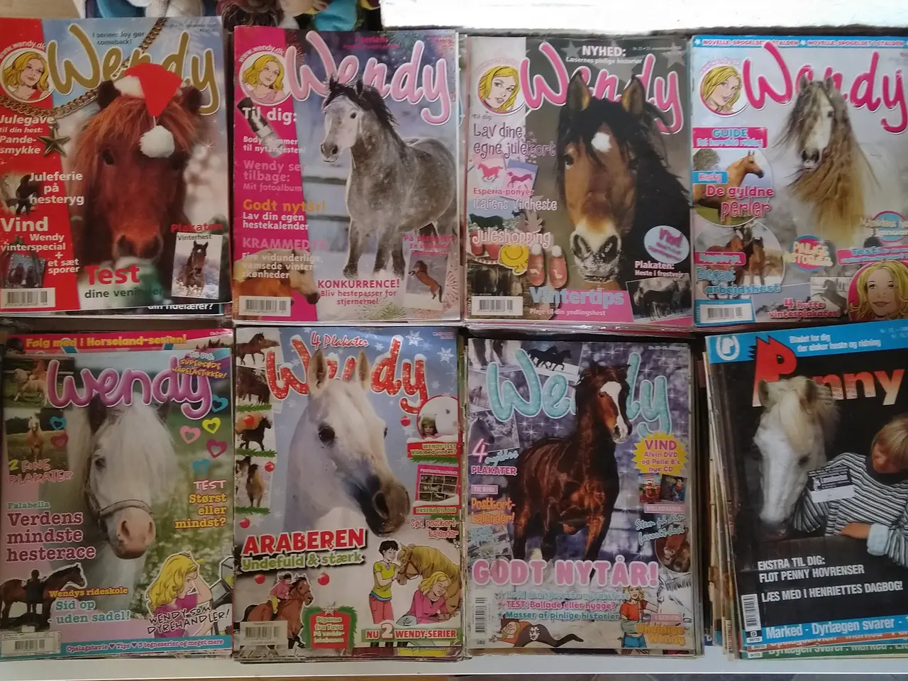 Billede 5 - Kæmpe samling Wendy-Penny-Min hest mm