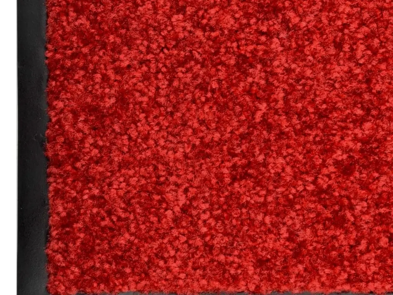 Billede 5 - Vaskbar dørmåtte 90×120 cm - rød indendørs/udendørs