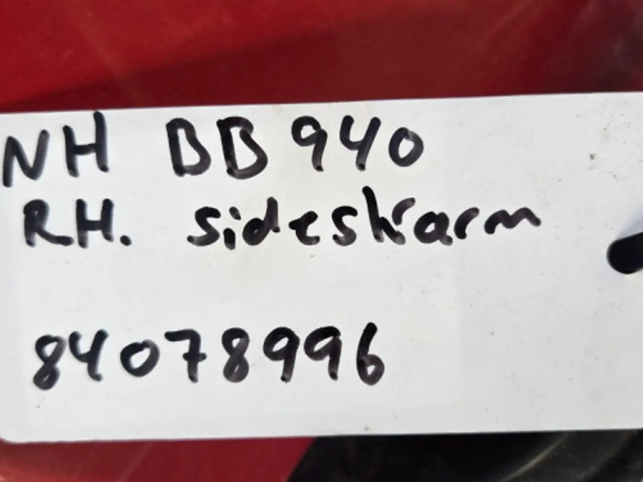 Billede 18 - New Holland BB940 Sideskærm R. 84078996