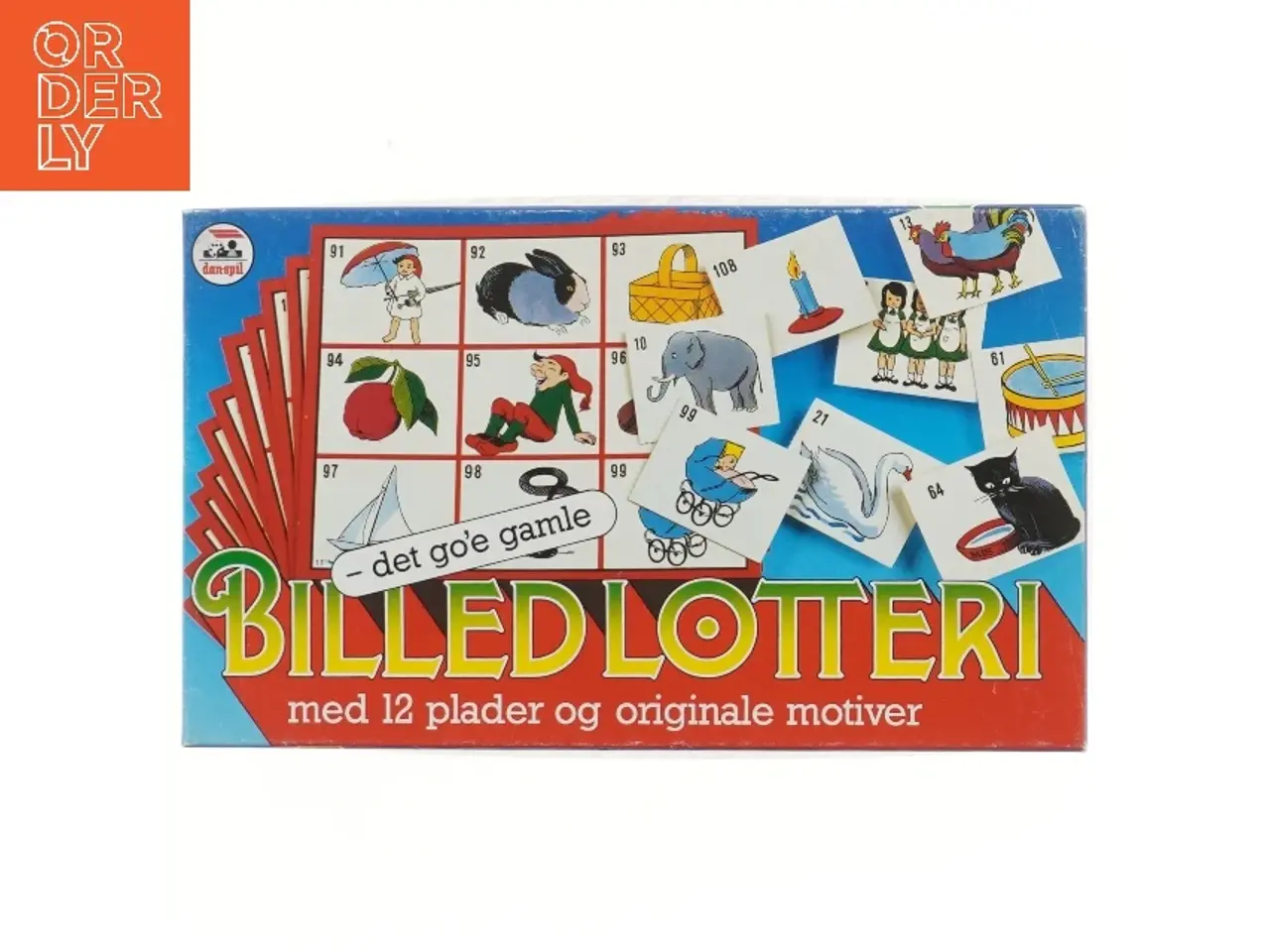 Billede 1 - Billedlotteri spil fra Danspil (str. 32,5x19,5 cm)