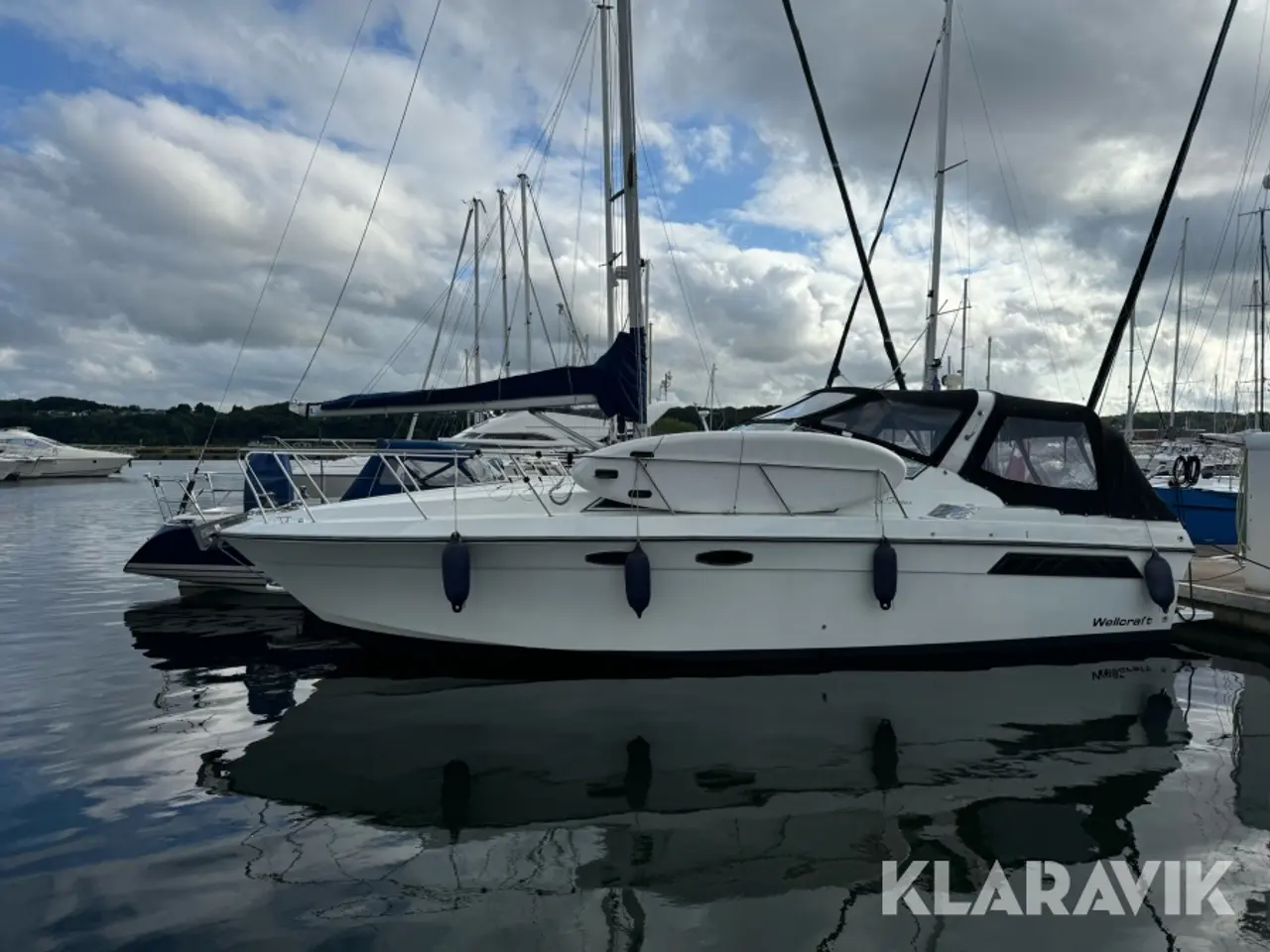 Billede 1 - Motorbåd Wellcraft St. tropez 32 med bådtrailer