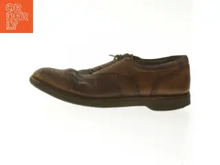 Brune herresko i læder fra Rockport (str. længde 29,5 cm)