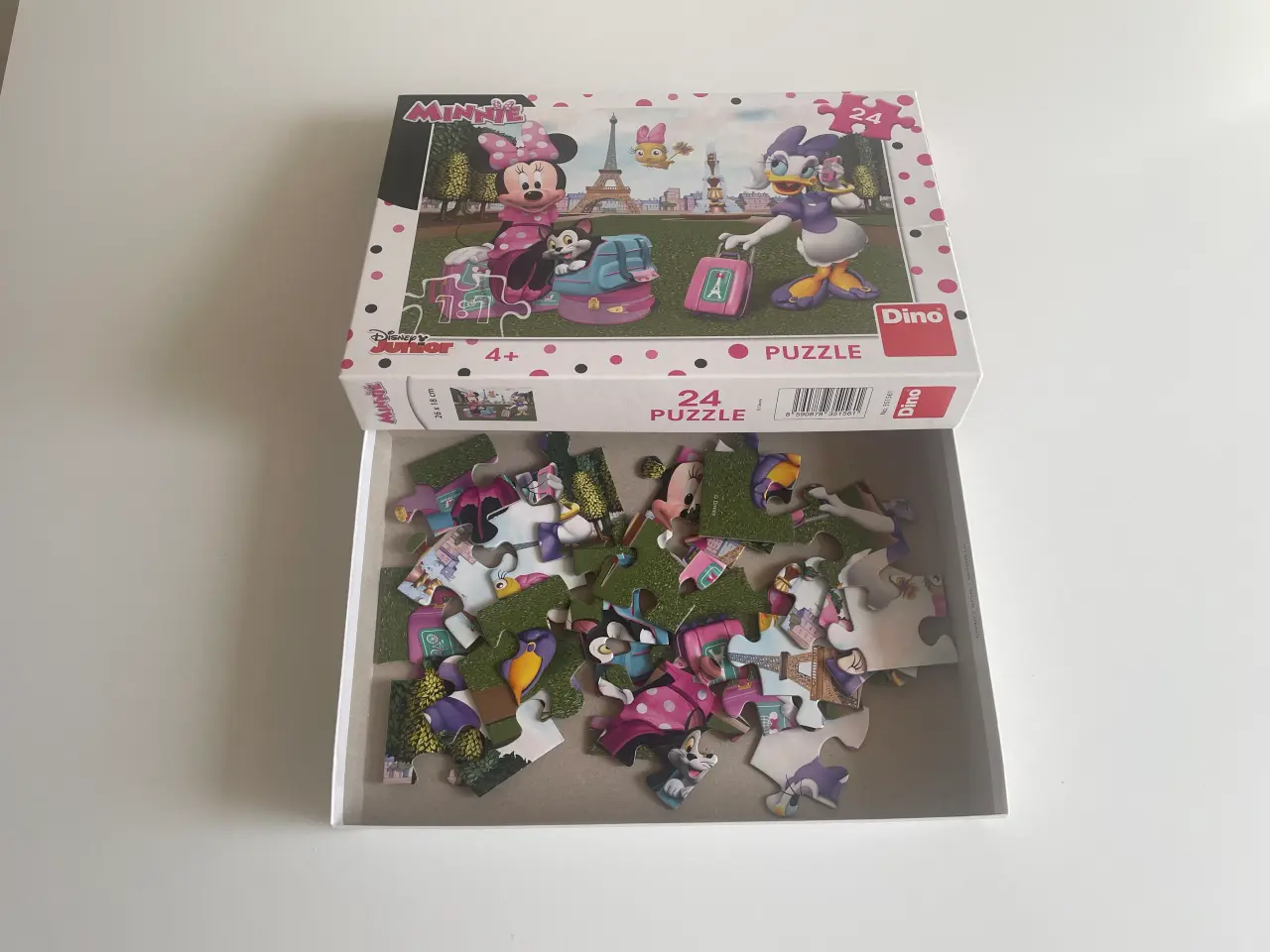 Billede 2 - Disney puslespil med Minnie og Andersine