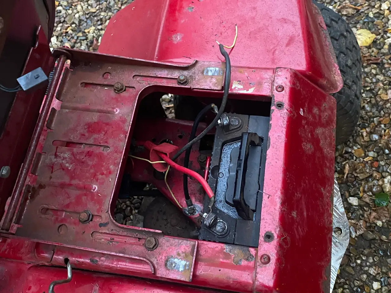 Billede 4 - havetraktor defekt motor.